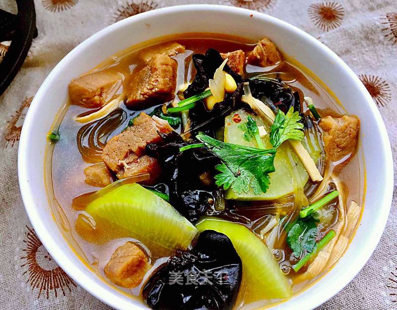 Homemade Huainan Beef Soup recipe