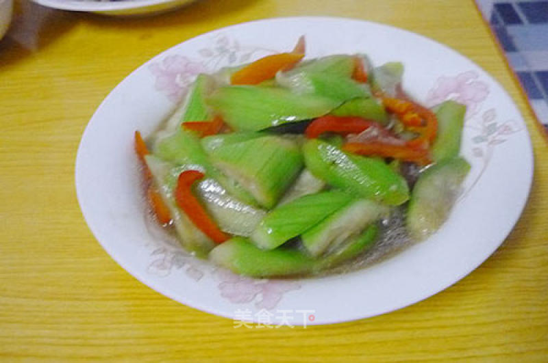 Stir-fried Loofah recipe
