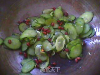 Simple Home Cooking-fried Cucumber Slices with Peanuts and Rice recipe