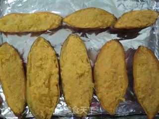 Baked Sweet Potato with Cheese recipe