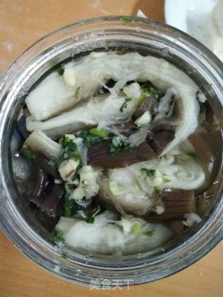 Cold Dish_garlic Eggplant recipe