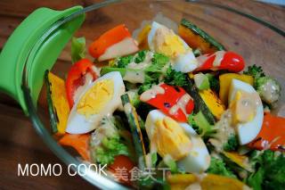 Quickly Cooked Vegetable Salad recipe