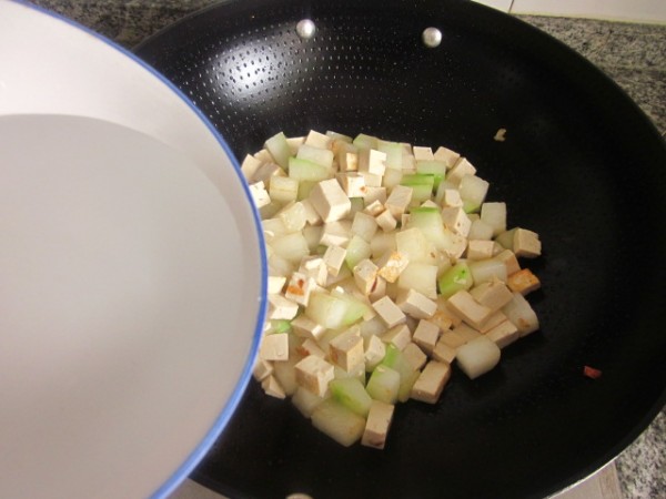 Braised Tofu with Winter Melon recipe