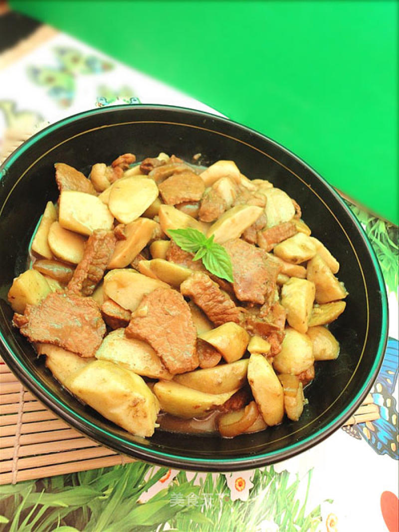 Pork Roast Taro recipe