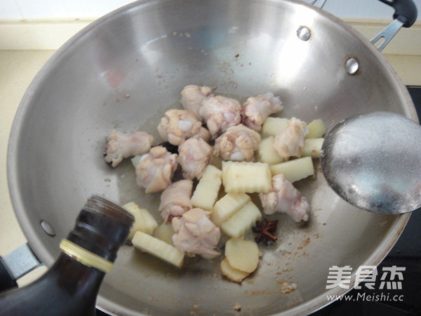 Soy Sauce Potato Chicken Wing Root recipe