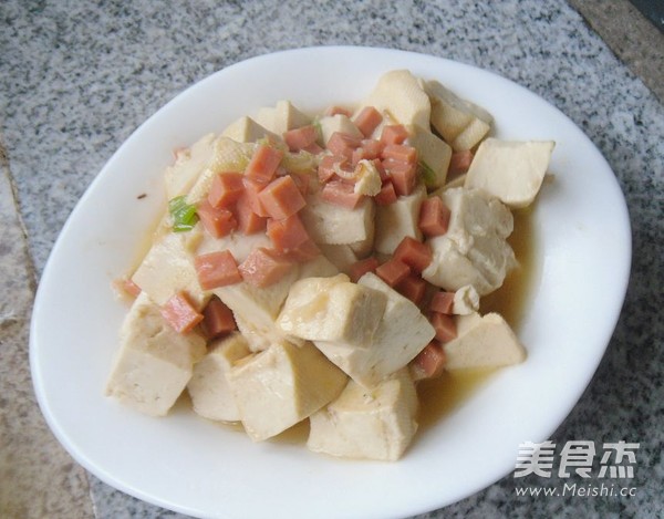 Braised Tofu with Oyster Sauce recipe