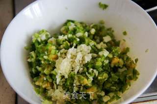 Salted Duck Eggs with Green Peppers recipe