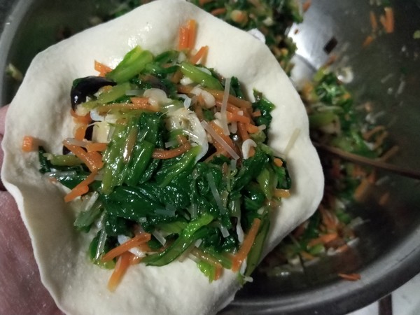 Chinese Cabbage Buns recipe