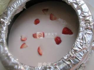 Strawberry Small Fresh Mousse Cake recipe