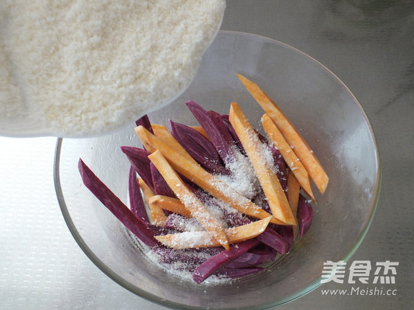 Coconut Sweet Potato Chips recipe