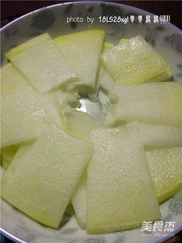 Crystal Winter Melon Slices recipe