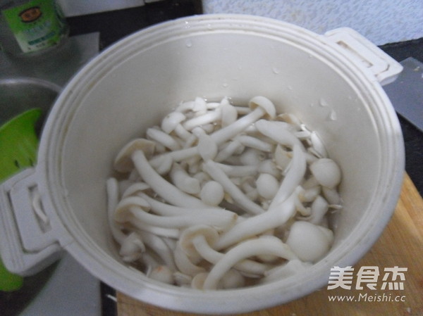 Shrimp and White Mushroom recipe