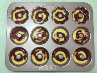 Two-color Pineapple Sandwich Donut recipe