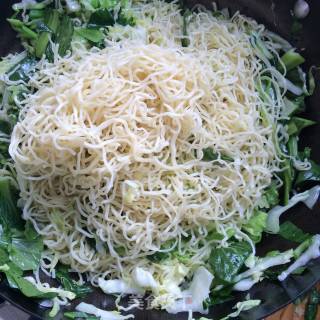 Fried Noodles with Vegetables recipe