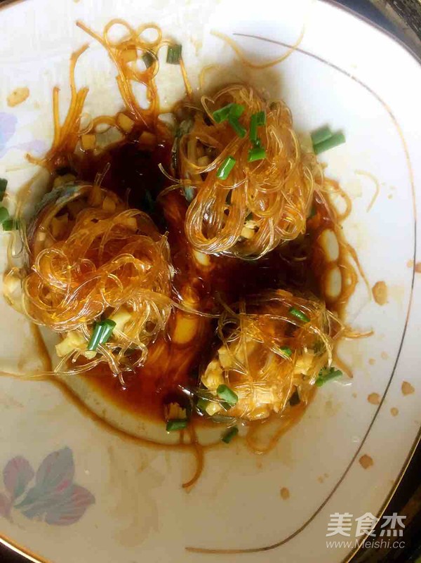 Steamed Vermicelli with Garlic Abalone recipe