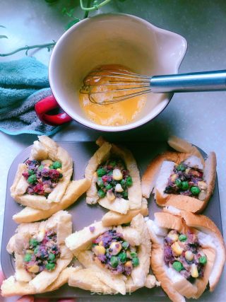 Rainbow Toast Cup recipe