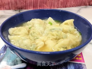 Shrimp Wonton with Tea Tree Mushroom recipe