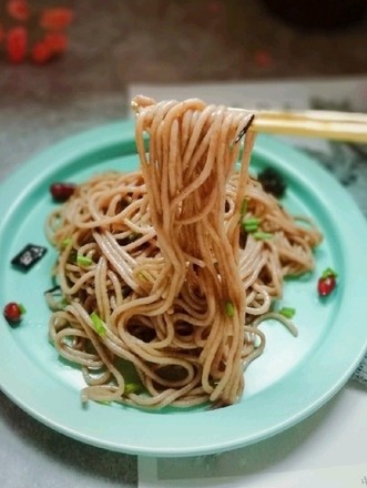 Whole Wheat Noodles with Scallion Oil recipe