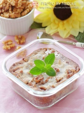 Caramel Walnut Pudding recipe