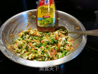 #春食野菜香#potherb Mustard Okonomiyaki recipe