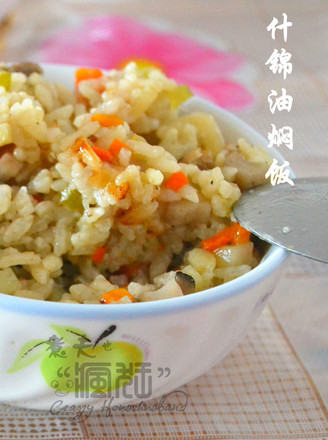 Assorted Oil Stewed Rice to Solve Children's Picky Eaters recipe