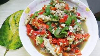 Loofah Scrambled Eggs recipe