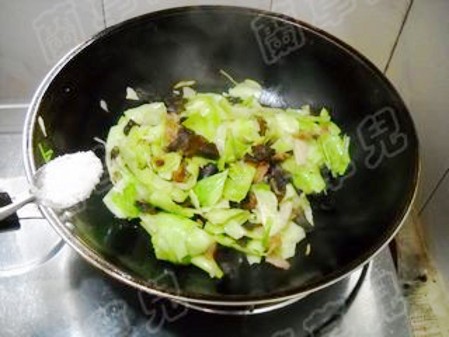 Griddle Shredded Cabbage recipe