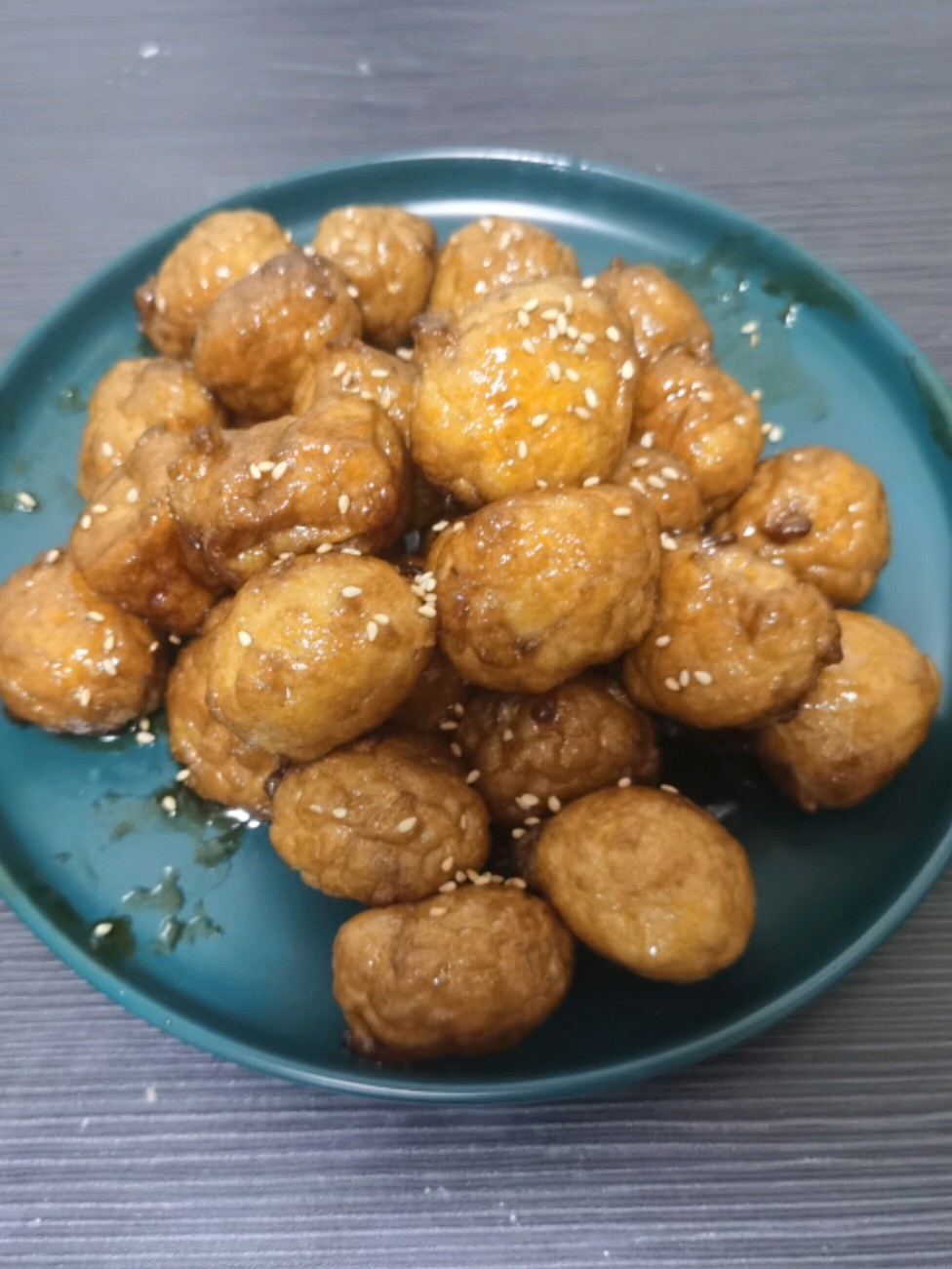 Exclusive Private Kitchen Sweet and Sour Long Li Fish Balls recipe