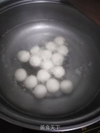 Red Bean Milk Glutinous Rice Balls recipe