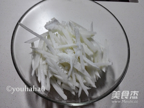 Dip Shredded Radish recipe