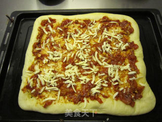 Let You Love Enough at A Time-big Square Pizza recipe