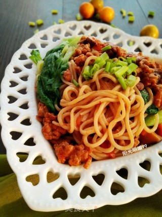 Mushroom Fried Noodles recipe