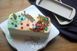 Rainbow Cake (rectangular) recipe