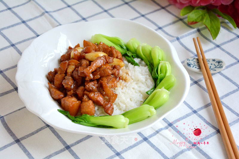 Braised Pork on Rice recipe