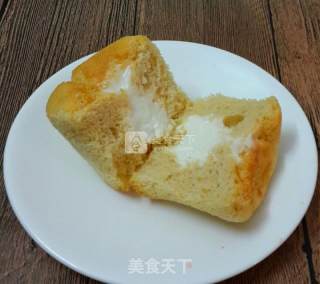 #aca音乐明星大赛#coconut Fragrant Liuxin Sweet Potato Cake (cup Cake) recipe