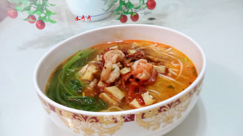 Spicy Shrimp Noodle recipe