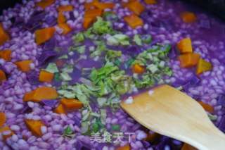 #trust之美#highland Barley Rice and Vegetable Porridge recipe