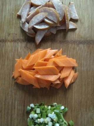 Stir-fried Snow Peas with Ham recipe