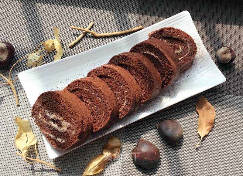 Chocolate Cream Roll recipe