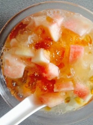 Peach Gum White Fungus Fruit Fishing recipe
