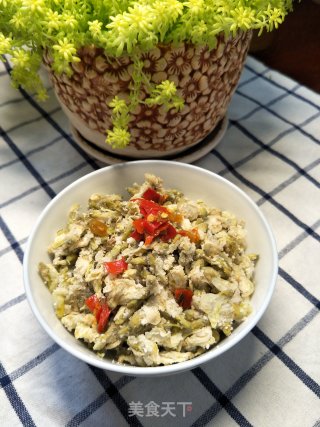 Steamed Sophora Japonica recipe