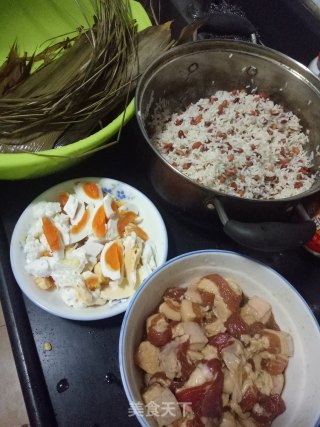 Red Bean Bacon Dumpling recipe
