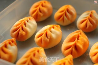 #信之美# Fried Dumplings with Carrots and Willow Leaves recipe