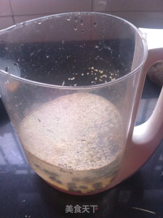 Black Bean Rice Soy Milk recipe