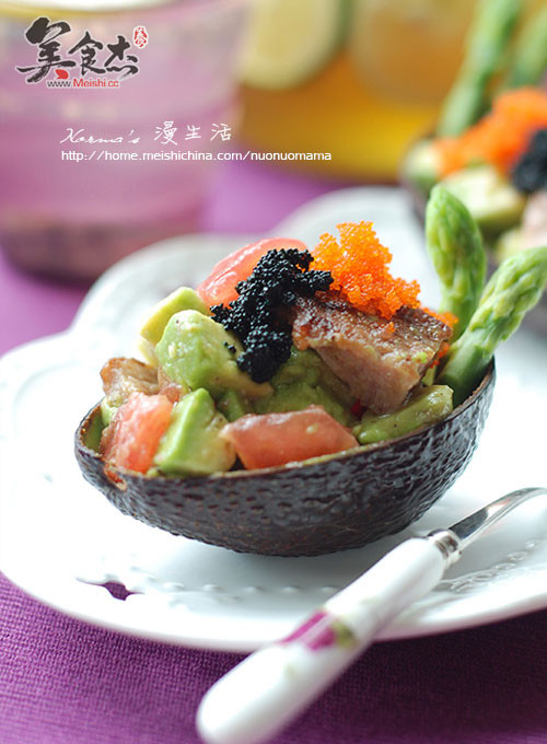 Avocado Sirloin Salad recipe