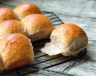 #四session Baking Contest and It's Love to Eat Festival# Walnut and Yam Buns recipe