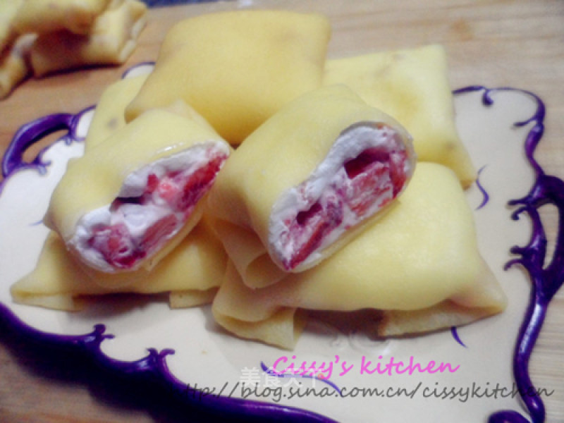Strawberry Pancake recipe