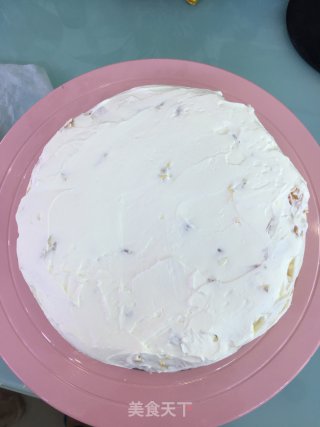 Seven Inch Fruit Cream Cake recipe