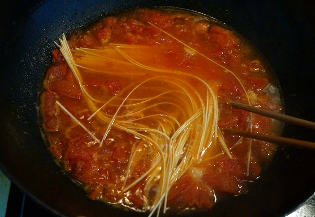 Tomato Chicken Noodle Soup recipe