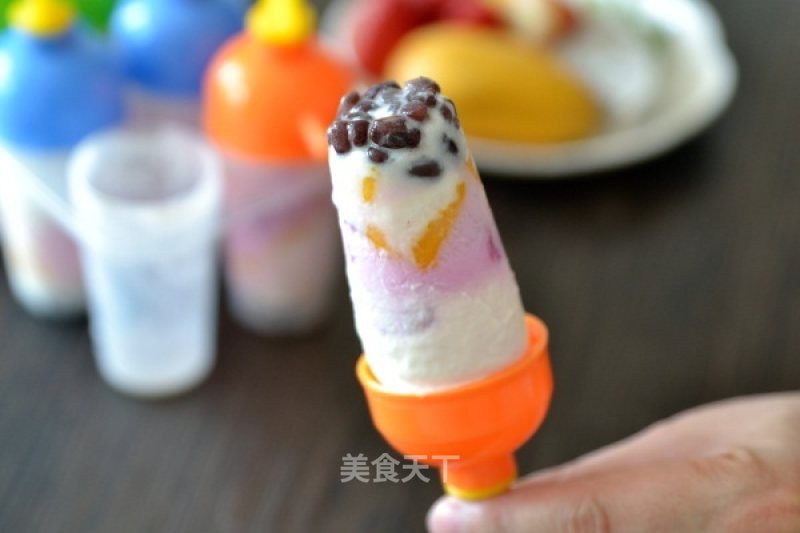 [tomato Recipe] Colorful Fruit Popsicles-hands-on Diy Healthy and Safe Creative Delicacy